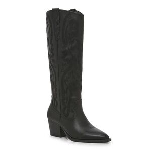 Crown Vintage Sila Western Boot - Black